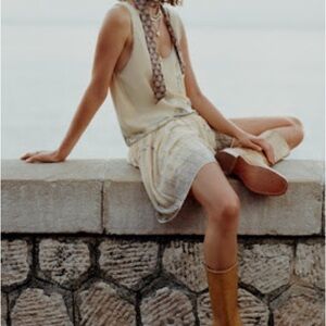 Anthropologie Beaded Romper